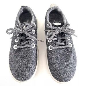 Allbirds Wool Runner 0818-NV1 Gray Womens Size 6 Lace Up Sneakers